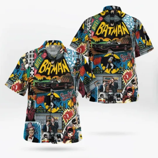 Batman Superheroes Characters Lovers 3D HAWAII SHIRT