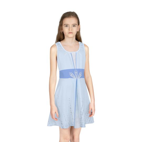 The Elsa Girls' Sleeveless Sundress