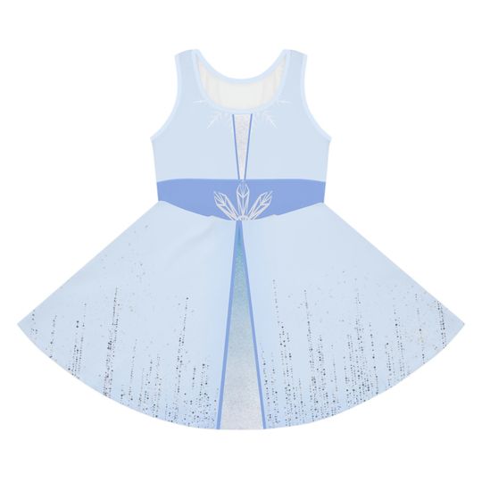The Elsa Girls' Sleeveless Sundress
