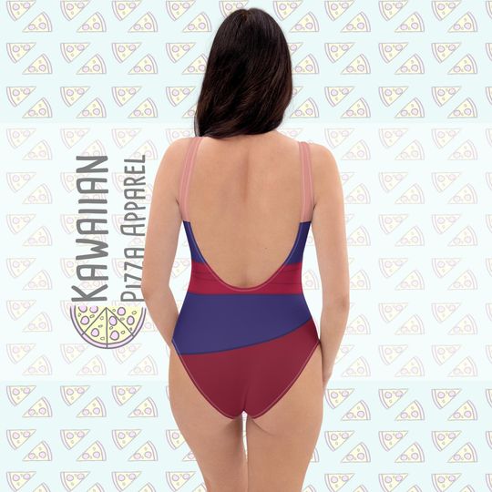 RUSH ORDER: Mulan Inspired One-Piece Swimsuit