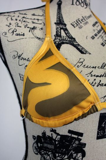 READY-to-SHIP [S] Slave Princess Leia Inspired Bikini Top