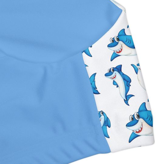 Sharks, Girls Two Piece Swimsuit (AOP)
