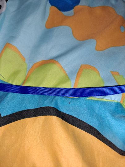 Girls twirling disney finding nemo upcycled dress