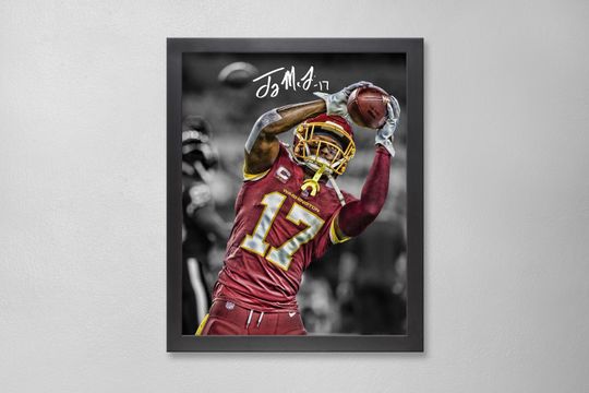 Terry McLaurin Washington Commanders Poster