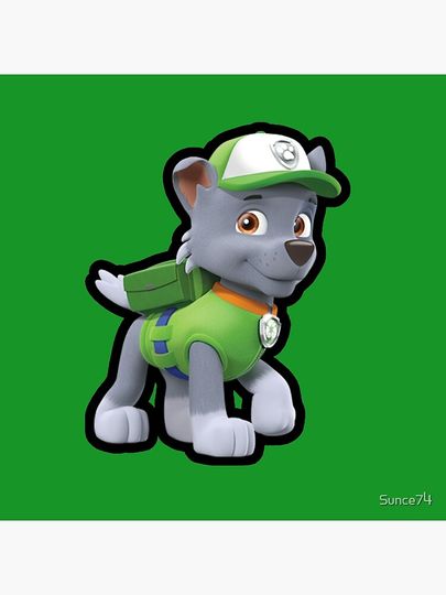 Rocky PAW Patrols Pillow