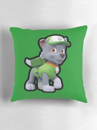 Rocky PAW Patrols Pillow