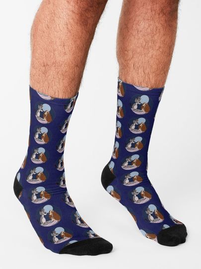 Lady and the Tramp Socks