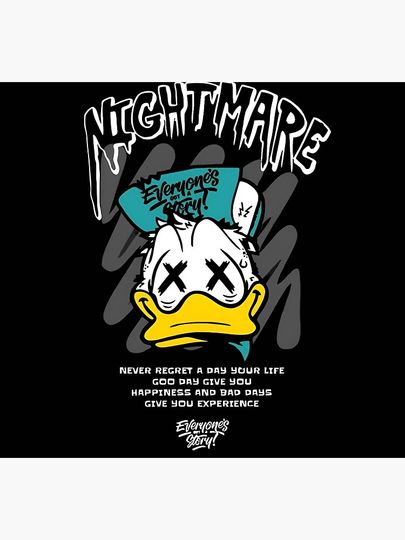Dive into the surreal with "Nightmare" Donald Duck! Socks