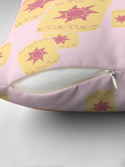 Floating Lanterns Gleam Variant Pillow