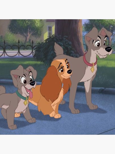 Lady and the tramp 2 Pillow