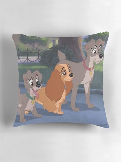 Lady and the tramp 2 Pillow