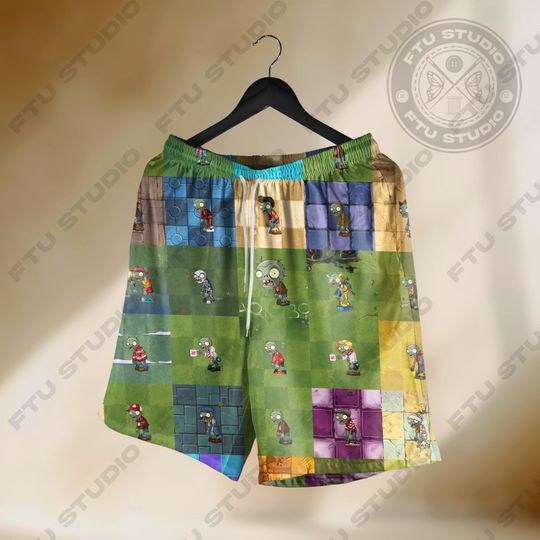 Zombie Map Hawaiian Shirt Fantasy Video Game Zombie Gifts