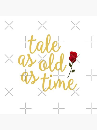 Tale as old as Time Pillow