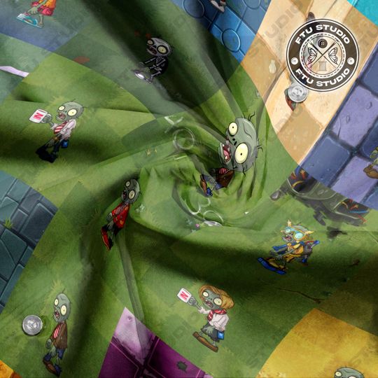 Zombie Map Hawaiian Shirt Fantasy Video Game Zombie Gifts