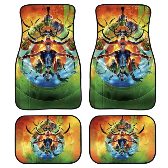 The Hulk Marvel Not-Slip Car Floor Mats