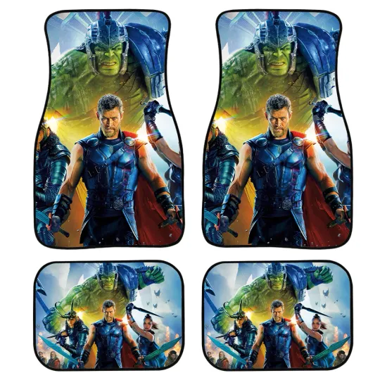 The Hulk Marvel Not-Slip Car Floor Mats