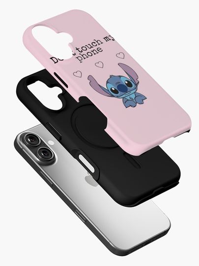 Don’t touch my phone stitch phone case iPhone Case