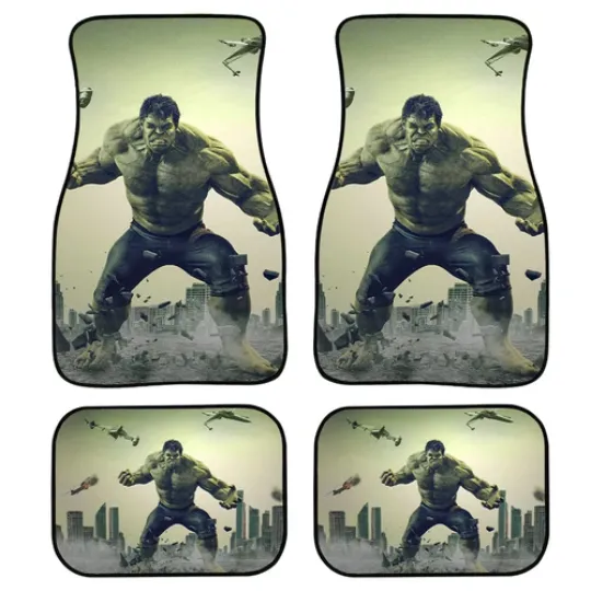 The Hulk Marvel Not-Slip Car Floor Mats