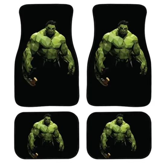 The Hulk Marvel Not-Slip Car Floor Mats