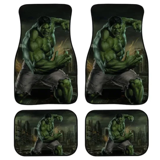 The Hulk Marvel Not-Slip Car Floor Mats