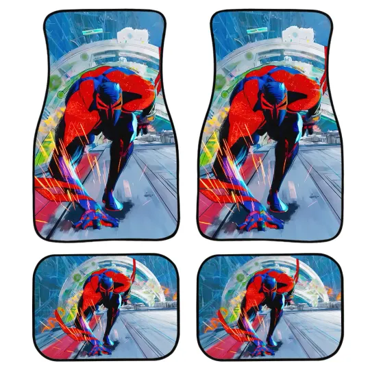 Spider-Man Miles Not-Slip Car Floor Mats