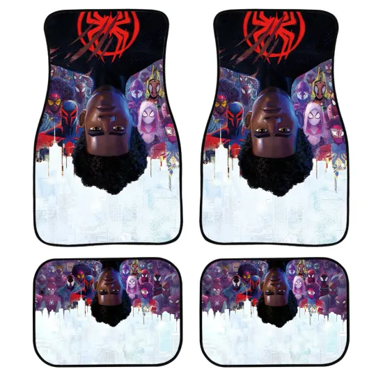 Spider-Man Miles Not-Slip Car Floor Mats