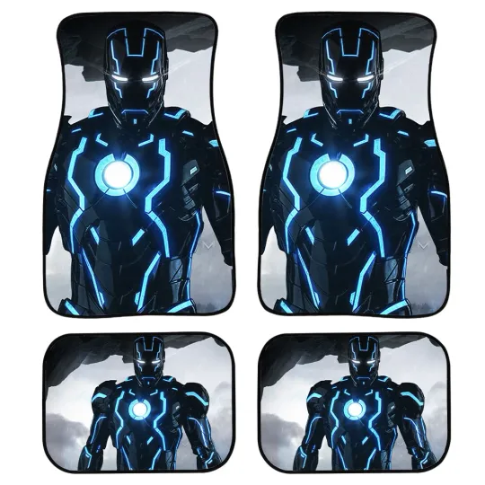 Iron Man Marvel Not-Slip Car Floor Mats
