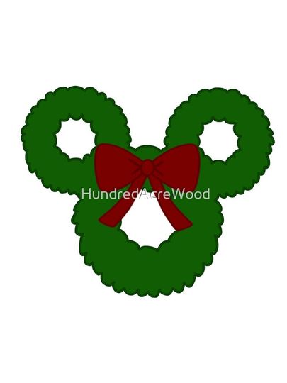 Disney Christmas Wreath 2 iPhone Case