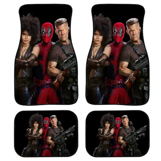 Deadpool Universal Fit Car Floor Mats