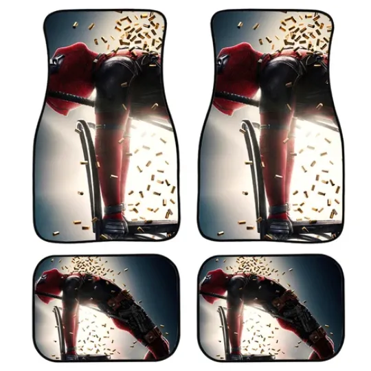 Deadpool Universal Fit Car Floor Mats