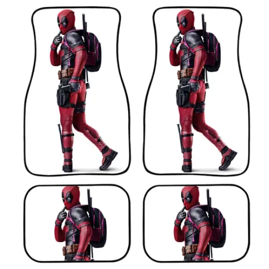 Deadpool Universal Fit Car Floor Mats