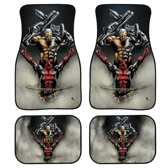Deadpool Universal Fit Car Floor Mats