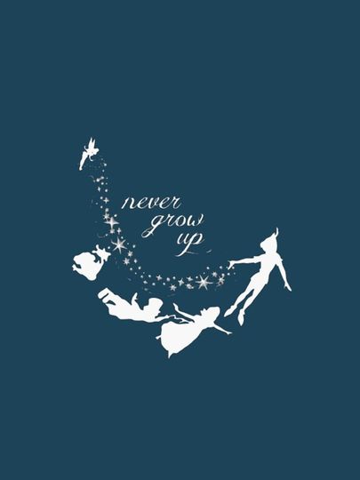Peter Pan - Never grow old iPhone Case