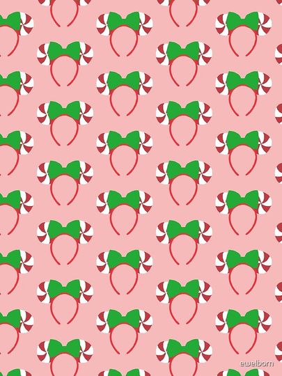 christmas peppermint ears Mini Skirt