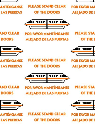 Orange Monorail Leggings