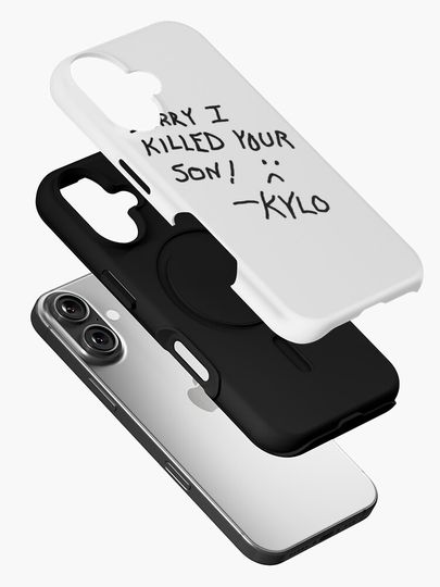 Sorry I Killed Your Son :( - Kylo iPhone Case