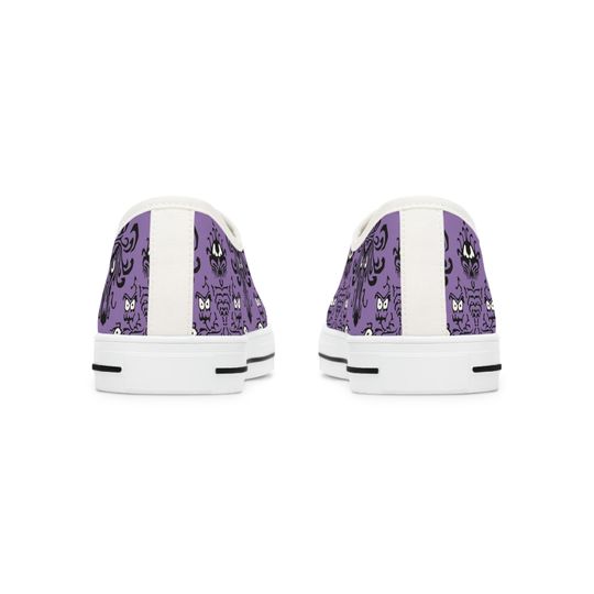 Disney Haunted Mansion Inspired Women's Low Top Sneakers