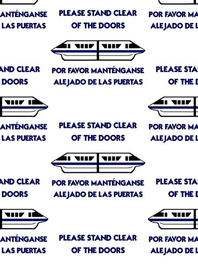 Blue Monorail Leggings