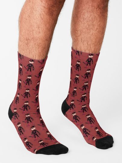 Chibi Daredevil Socks