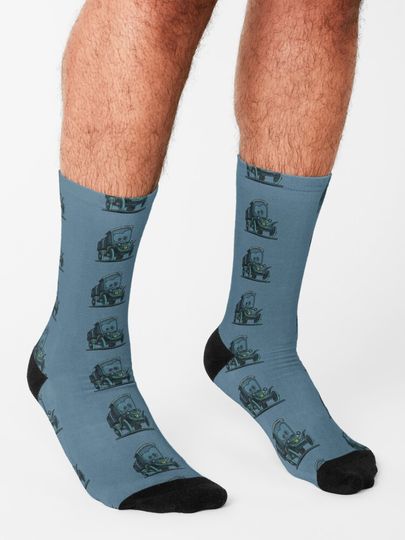 Lizzie Illustration Socks