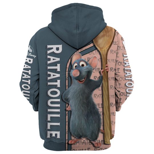 Remy Mouse Ratatouille | Disney 3D Hoodie