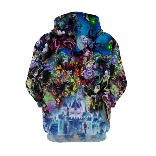 Its Magic Maleficent Villains | Disney 3D Hoodie