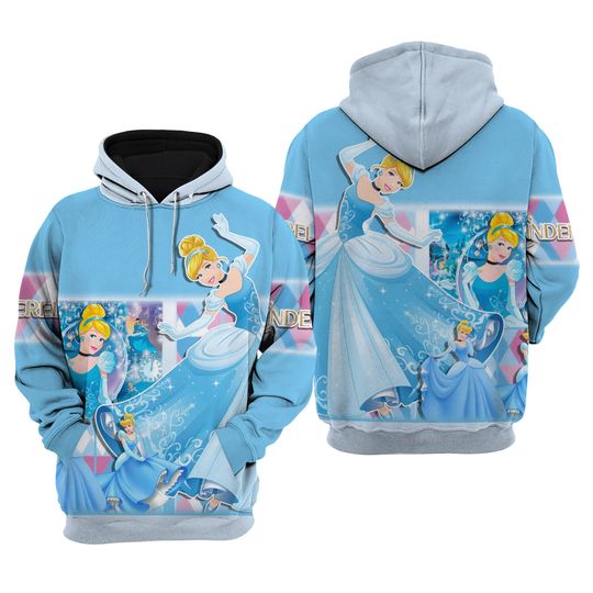 Cinde Disney Princess | Disney 3D Hoodie