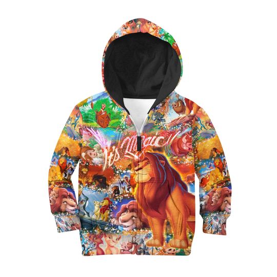 Simba The Lion King Its Magic | Disney 3D Hoodie