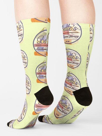 Belle's Library Socks