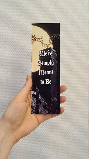 Nightmare Before Christmas Bookmark, Disney, Jack Skellington with Sally and Zero