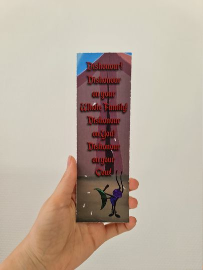 Mushu Bookmark, Disney Companion, Mulan, Eddie Murphy