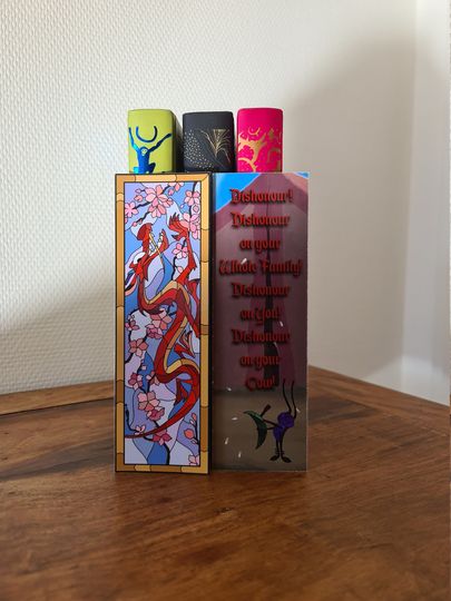 Mushu Bookmark, Disney Companion, Mulan, Eddie Murphy