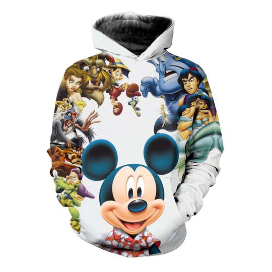 Mickey Mouse Disney Halloween 3D Hoodie
