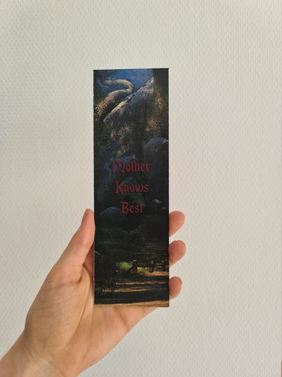 Mother Gothel Bookmark, Disney Tangled, Mother Knows Best